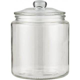 Ib Laursen Glass Jar - with Glass Cover 900 ml