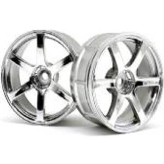 HPI - HP33465 - Lp29 Wheel Yokohama Avs Model T6 Chrome (2Pcs)