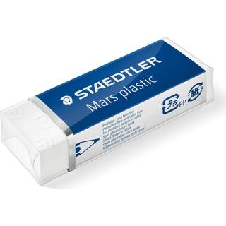 Staedtler Mars Plastic viskelæder 65x23x13mm 1/Bk