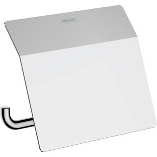 Hansgrohe AddStoris papirholder m/låg - krom