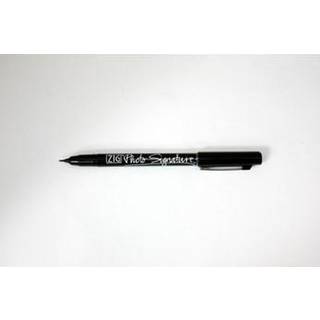 Foto Signature pen sort 0,5mm, ZIG PS-220-010 12stk
