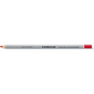 Staedtler LUMOCOLOR TØRMARKER NON-P rød, ÆSKE 12 STK