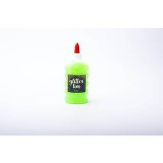 Glitter lim - 177ml grøn laser