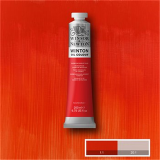Winton oil 200ml cadmium scarlet hue 107