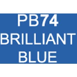 Twin Brush Marker - Brilliant Blue