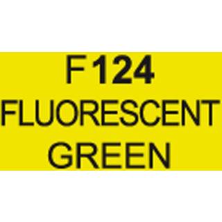 Twin Brush Marker - Fluorescent Green