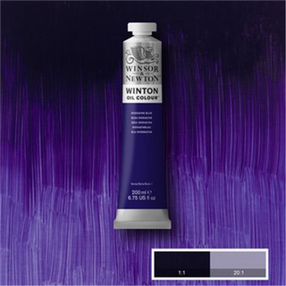 Winton oil 200ml dioxazine blue 406