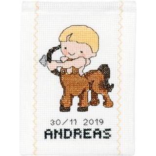 Permin Broderikit Stjernetegn Skytten 18 x 25 cm - 13-8821