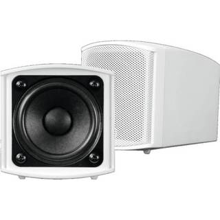 Omnitronic OD-2T Wall Speaker 100V white 2x TILBUD NU