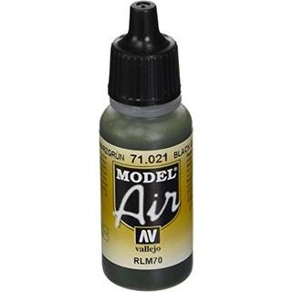Vallejo Model Air 17Ml Black Green [Levering: 1-2 dage]