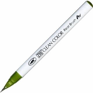 ZIG Clean Color Pensel Pen 043 fl. Oliven Grøn