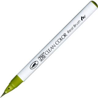 ZIG Clean Color Pensel Pen 046 fl. Mellemgrøn