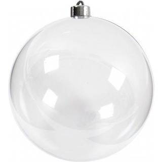 Transparent Deko-kugle 15,6 cm - Skab Unikke Dekorationer