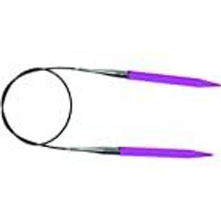 KnitPro Trendz FASTE rundpinde 80 cm (3.5-12.00mm) 5.00 mm Violet Indhold:1 fast rundpind Materiale:Akryl Typer: Faste rundpinde Størrelser:3.50-12.00 mm.