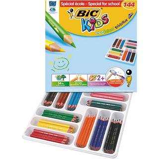 BIC Eco Evolution Farveblyanter - 12 stk. Ass. Farver