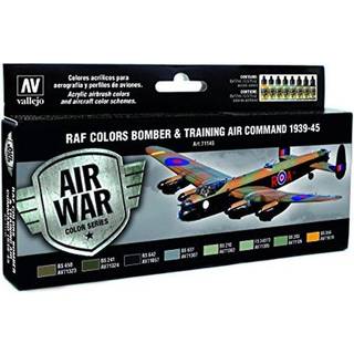 Vallejo Model Air RAF Bomb and Train Colors 17 Ml. [Levering: 1-2 dage]