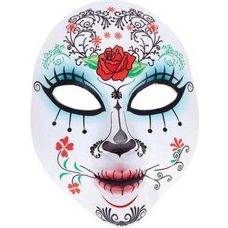 Dia De Los Muertos halvmaske