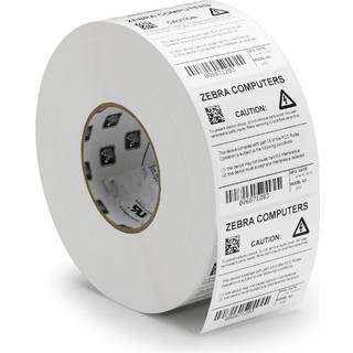 Zebra 3000T, Poleyster label, 51x25mm, C: 76mm - 76535