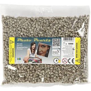 Photo Pearls Rørperler | 6000s. | Askegrå (8)