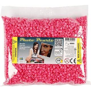 PhotoPearls Gl. Rosa 5x5 mm - 6000 stk. til Kreativitet