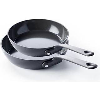 GreenPan Craft stegepandesæt + underlag 20 + 28 cm