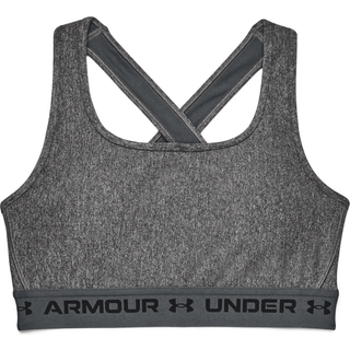 bh Under Armour UA Crossback Mid Heather Bra 1361036-019 Størrelse XS