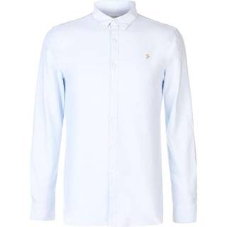 Farah Brewer Slim Fit Shirt Blue