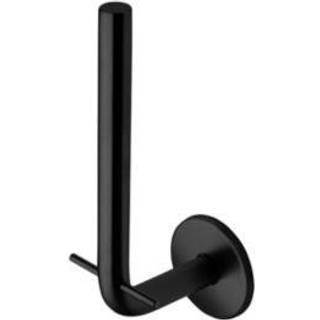 Toiletrulleholder (reserve), sort (PVD sort) • d line