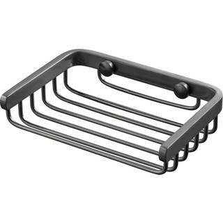 Tapwell TA126 sæbehylde - brushed black chrome