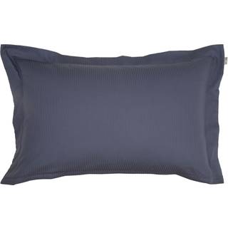 Økologisk pudebetræk 60x63 cm - Ekstra blødt blåt jacquardvævet hovedpudebetræk - 100% økologisk bomuldssatin (GOTS) - Turiform