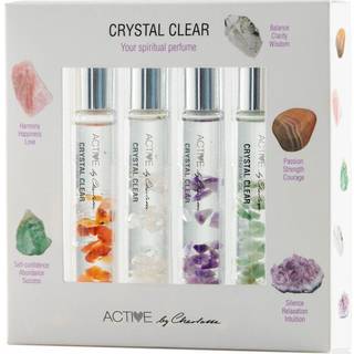 Active by Charlotte Crystal Clear Perfume Oil Set 4x10 ml.
