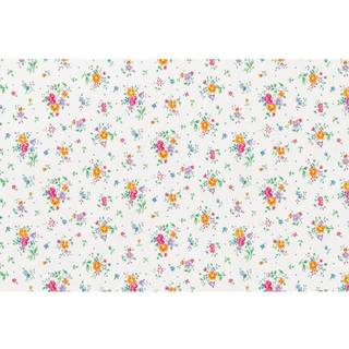 Mønstret folie-2 meter rulle-45 cm-Sommerblomster
