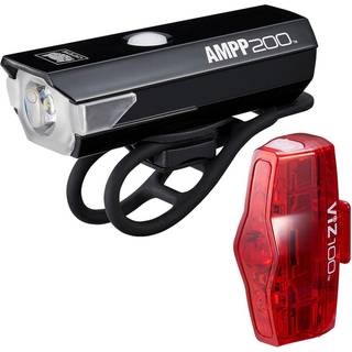Belysningssæt Cateye AMPP200 & VIZ100