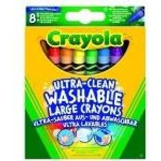 Crayola Ultra-Clean Farvekridt - 8 stk
