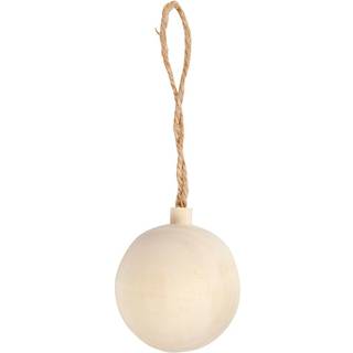 Creativ Company Christmas Bauble Pendant Wood 4.8cm