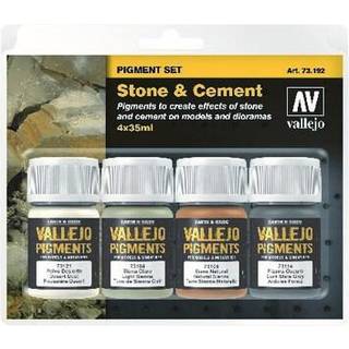 Stone & Cement Pigment 4x35ml set
