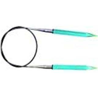 KnitPro Trendz FASTE rundpinde 60 cm (3.5-12.00mm) 5.50 mm Turkis Indhold:1 fast rundpind Materiale:Akryl Typer: Faste rundpinde Størrelser:3.50-12.00 mm.