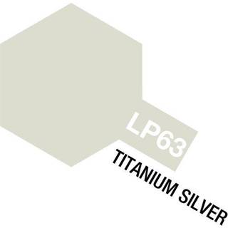 Tamiya Lacquer Paint LP-63 Titanium Silver [Levering: 1-2 dage]