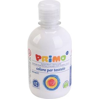 PRIMO Hvid Tekstilmaling 300ml - Kreativ Leg for Børn