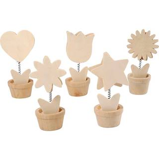 Memo-holder, H: 10 cm, diam. 5 cm, 10 stk./ 1 pk.