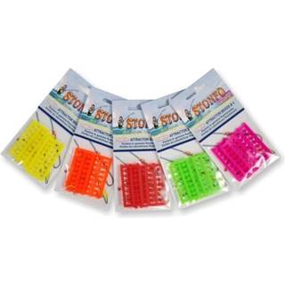 Stonfo Atractor Beads Gummiperler Orange 4mm