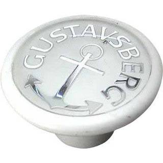 Gustavsberg NC-10 Løfteknap hvid, plast