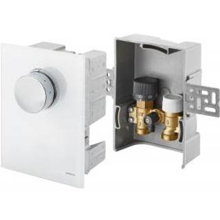 Oventrop  unibox t-rtl, hvid, glas