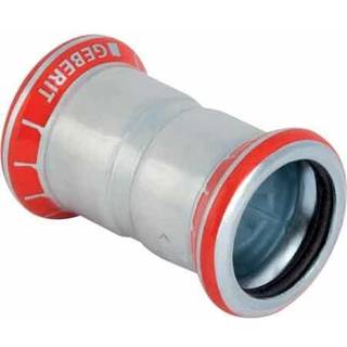 Geberit 1551002 Muffe Pressemuffe, galvaniseret 12 x 12mm