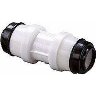 Hawle Delrin samlemuffe 25 mm. PN16. POM