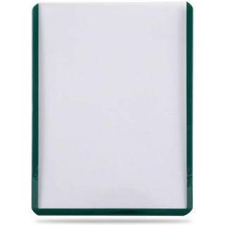 3" X 4" Green Border Toploaders (25 stk)