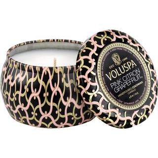 Voluspa Maison Noir Mini Tin duftlys timer Pink Citron Grapefruit