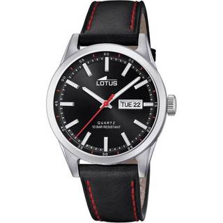 Lotus 18671/4 Classic Sort/Læder Ø42 mm