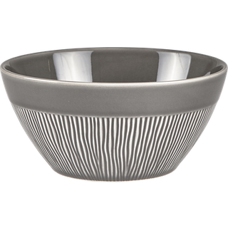 Skål fra Colormix - Antracitgrå farve - Porcelæn