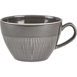 Tekop fra Colormix - Antracitgrå farve - Porcelæn